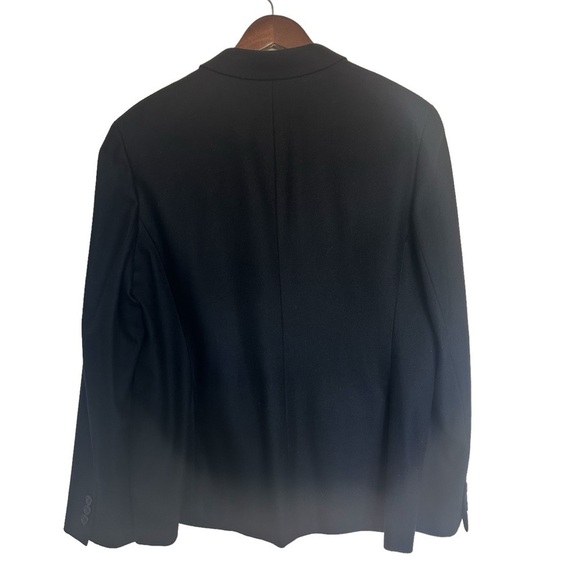 Lands end black wool blazer - Picture 3 of 10